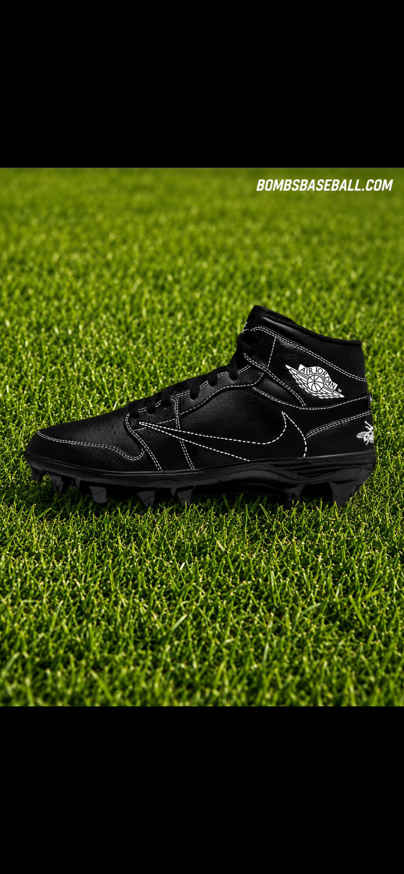 Travis Scott High Top Cleats