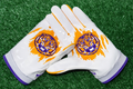 LSU Football Gloves