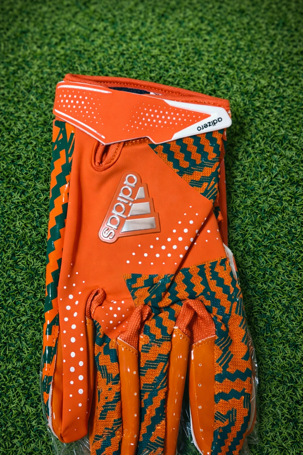 Miami Hurricanes Football Gloves