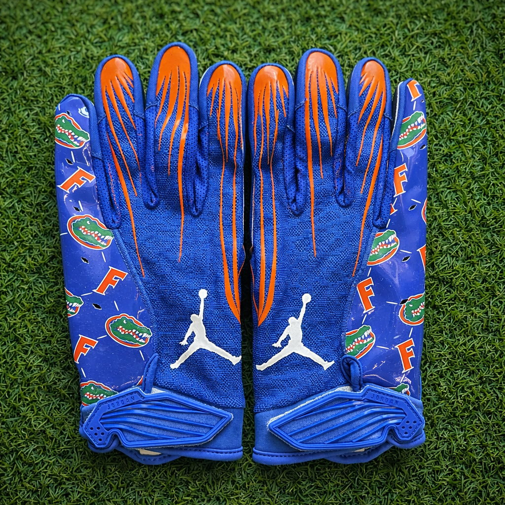 Miami Football Gloves